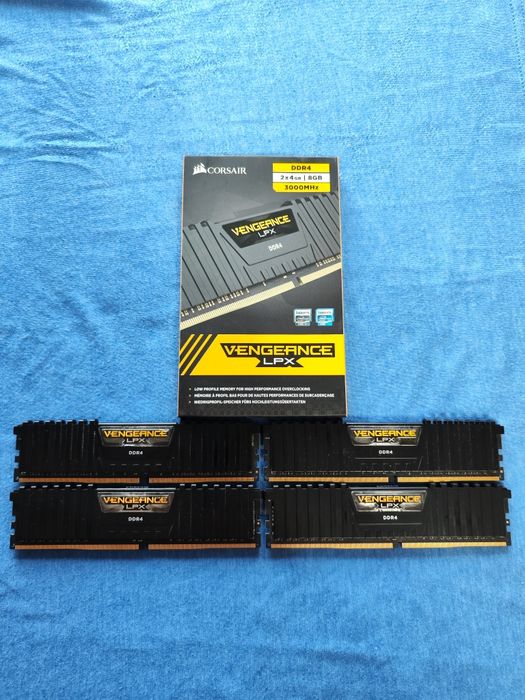 Corsair vengeance 4x4 16gb 3000mhz ddr4 cl 15