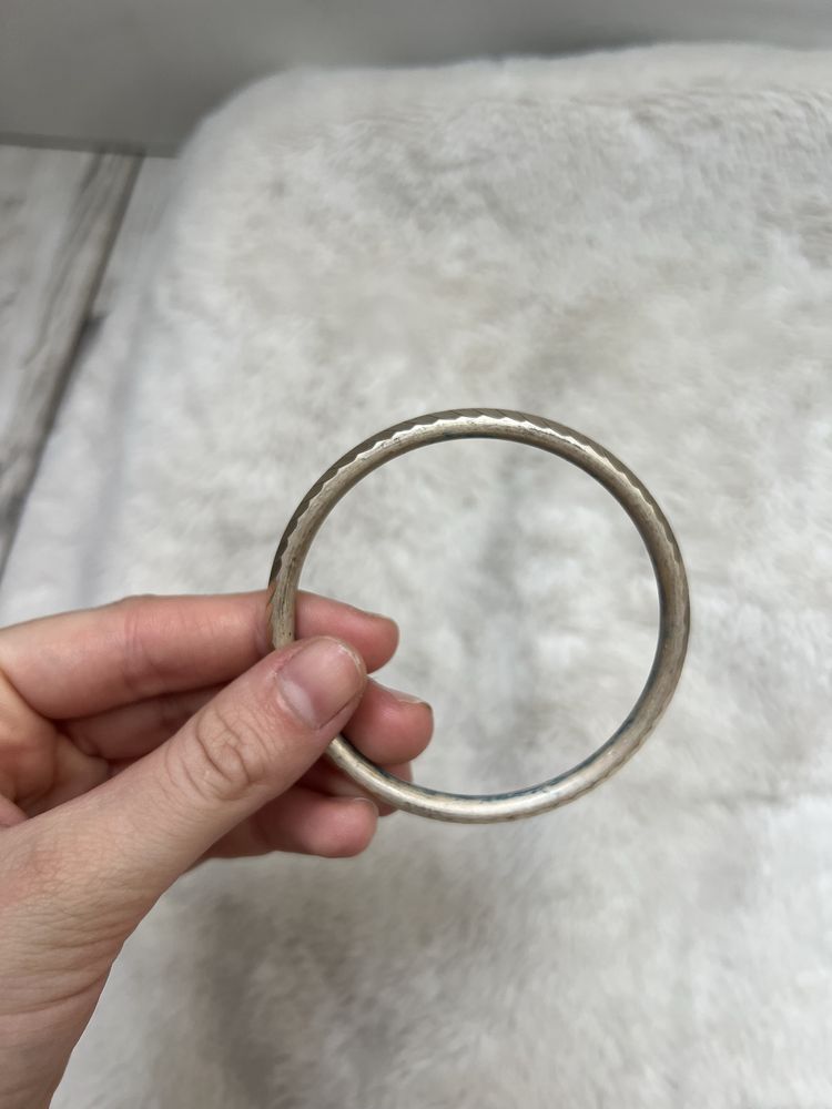 Bransoletka metal metalowa elegancka szykowna okrągła casual 20