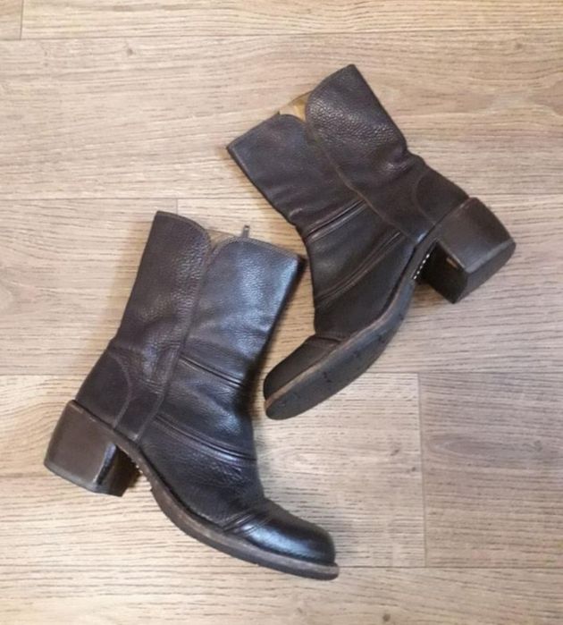 Шкіряні італійські черевики р.37,5-38