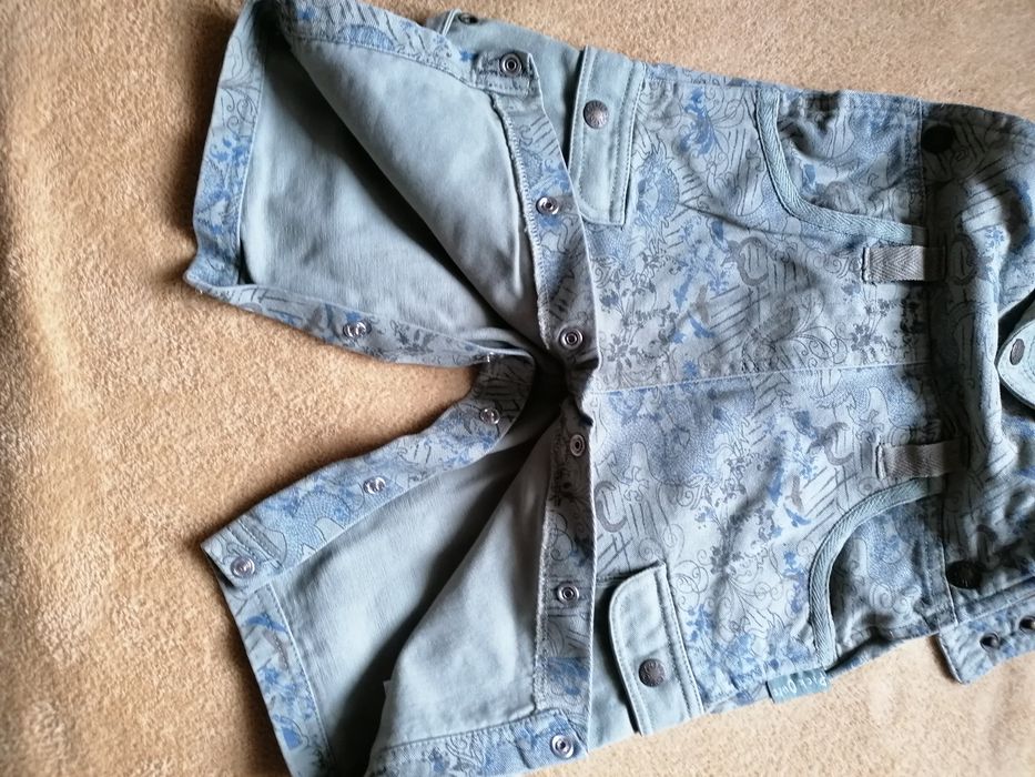 Ogrodniczki chłopięce 6-mcy