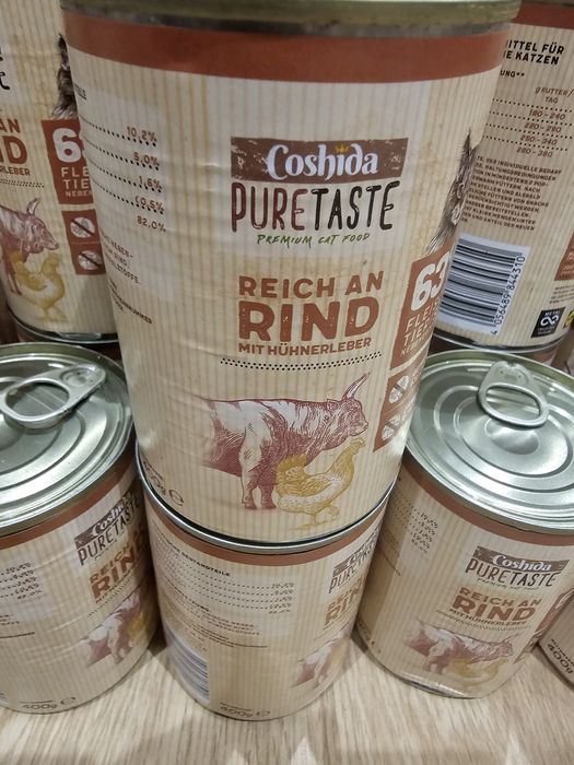 Sprzedam mokrą karmę Coshica 37szt