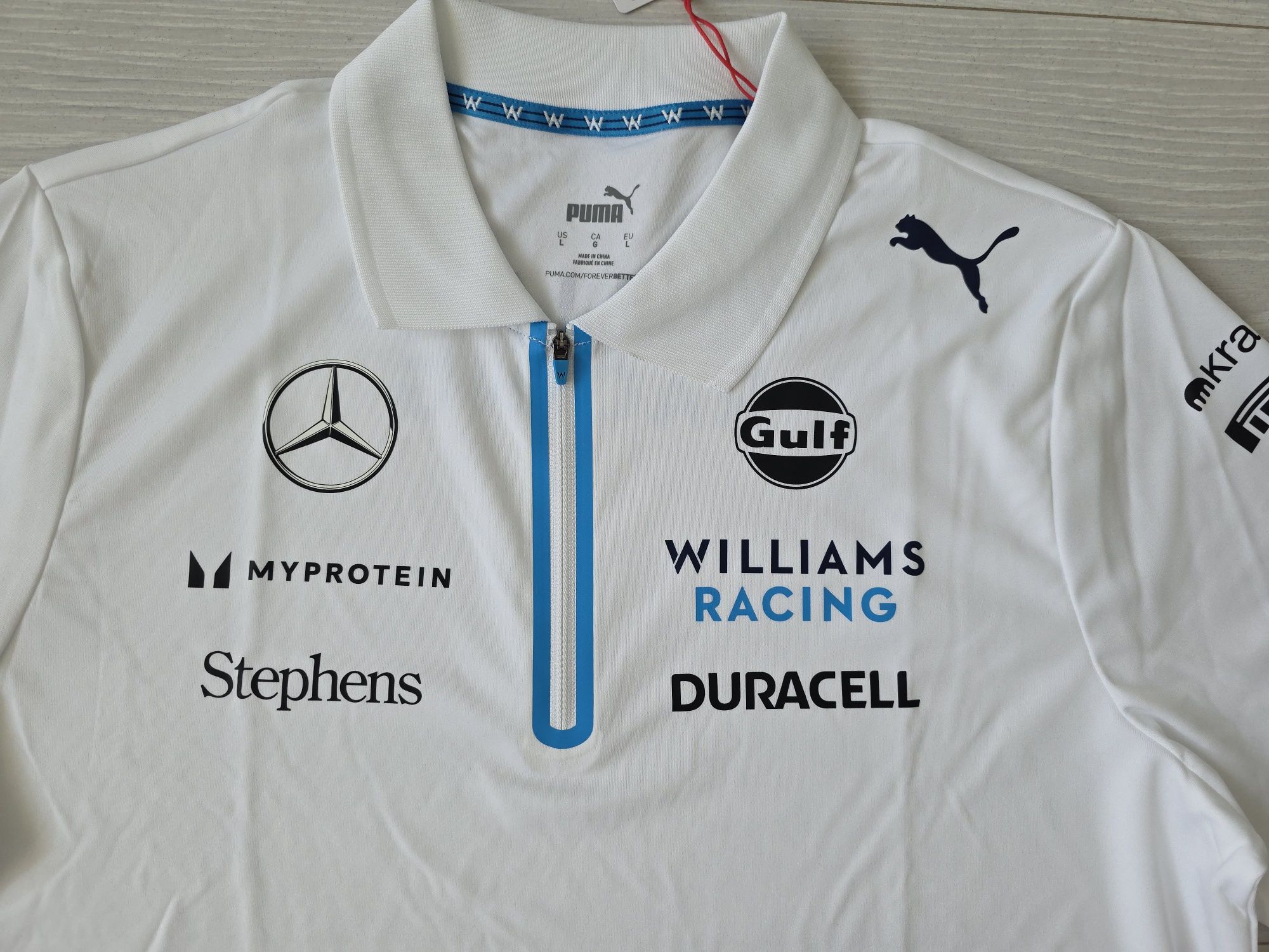 Koszulka Williams Racing 2024, F1, Formula 1, Puma, Albon, Sainz