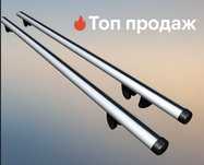 Багажник на рейлинги “Аэро” из алюминия 120 см | Винница — отправка НП