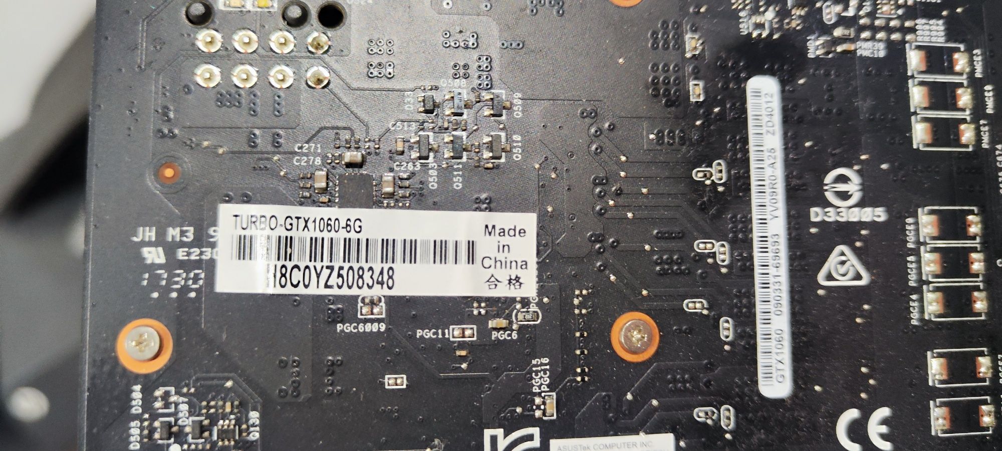 GTX 1060 6gb turbo
