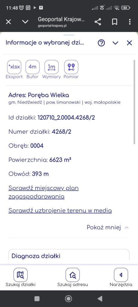 Sprzedam polane "Wyśnie"