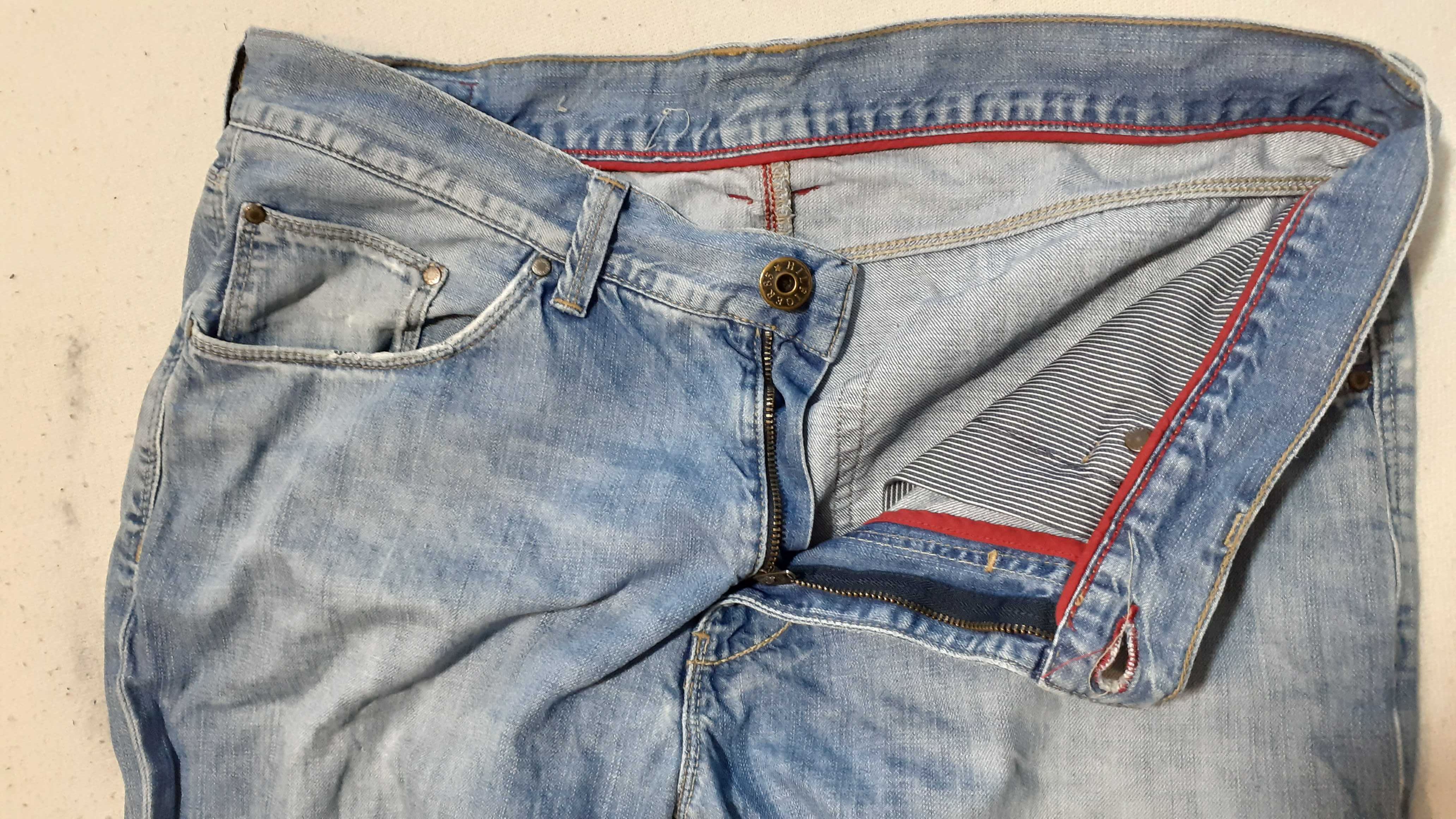 TOMMY HILFIGER 36 32 92cm spodnie jeansowe męskie denim