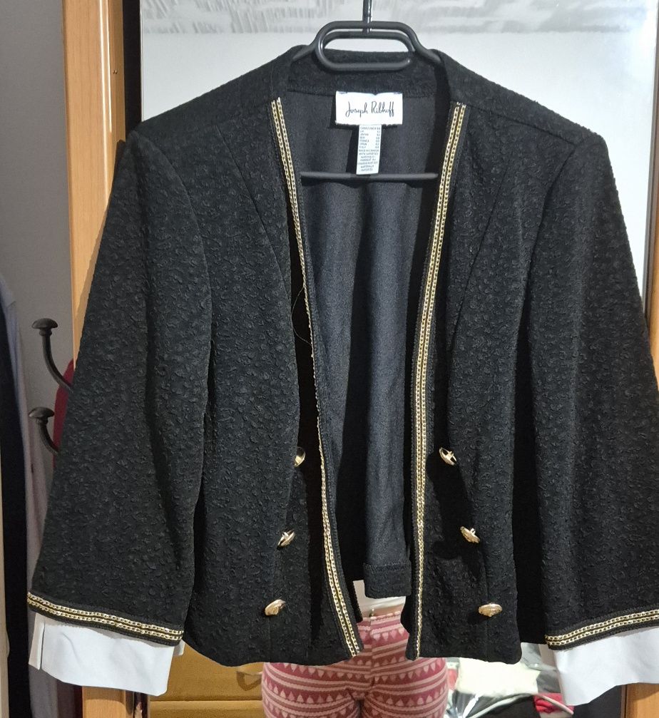 Elegancka garsonka żakiet marynarka S/M