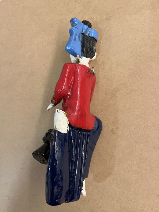 Esculturas em Madeira de Músicos da Indonésia