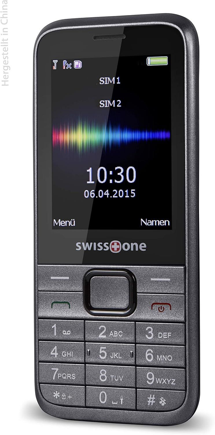 Telefon komórkowy Swisstone 1 32 MB 2G czarny