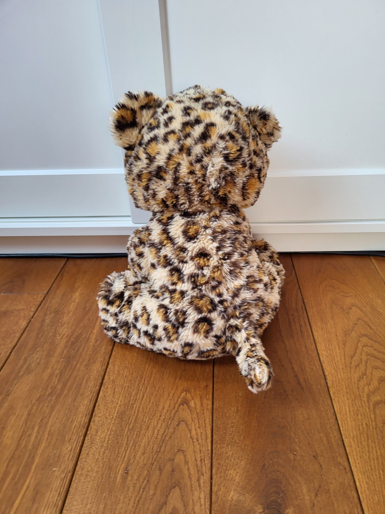 duży pluszak, maskotka lampart, gepard Pepco dł.35 cm