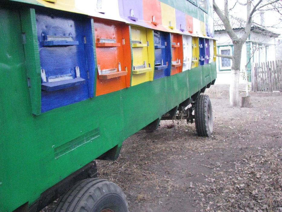 Бджолопавільйон, пасіка на колесах.