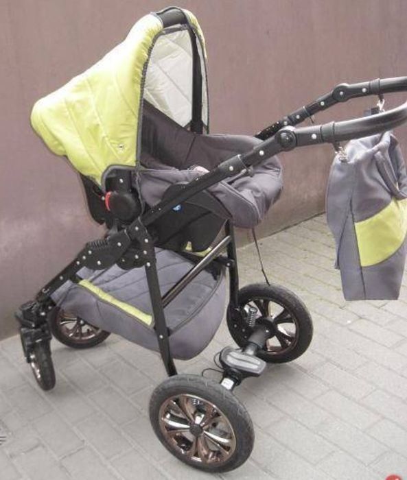 Wozek dzieciecy aluminiowy 3 w 1