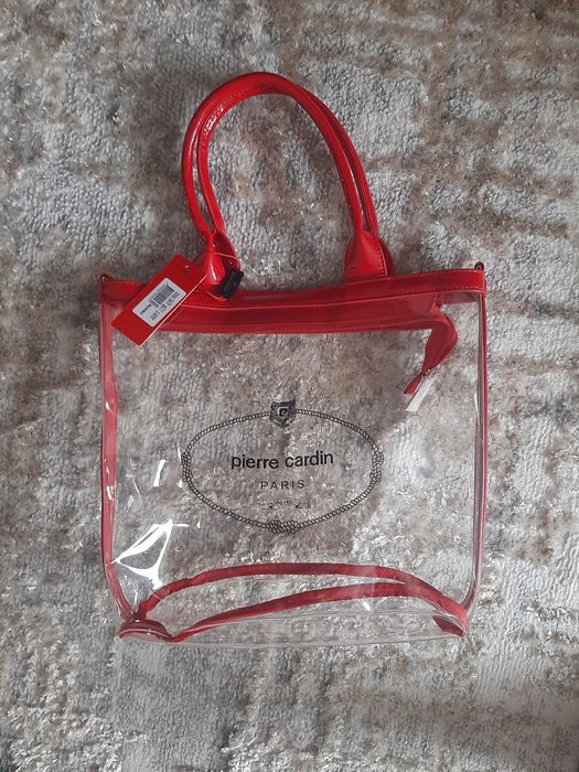 Прозора сумка Рierre Сardin нова