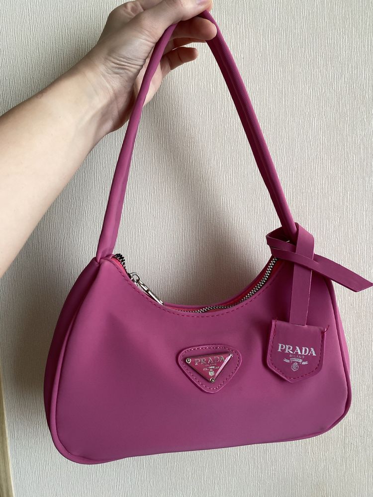 Сумка Prada рожева , зелена та коричнева , беж Diesel
