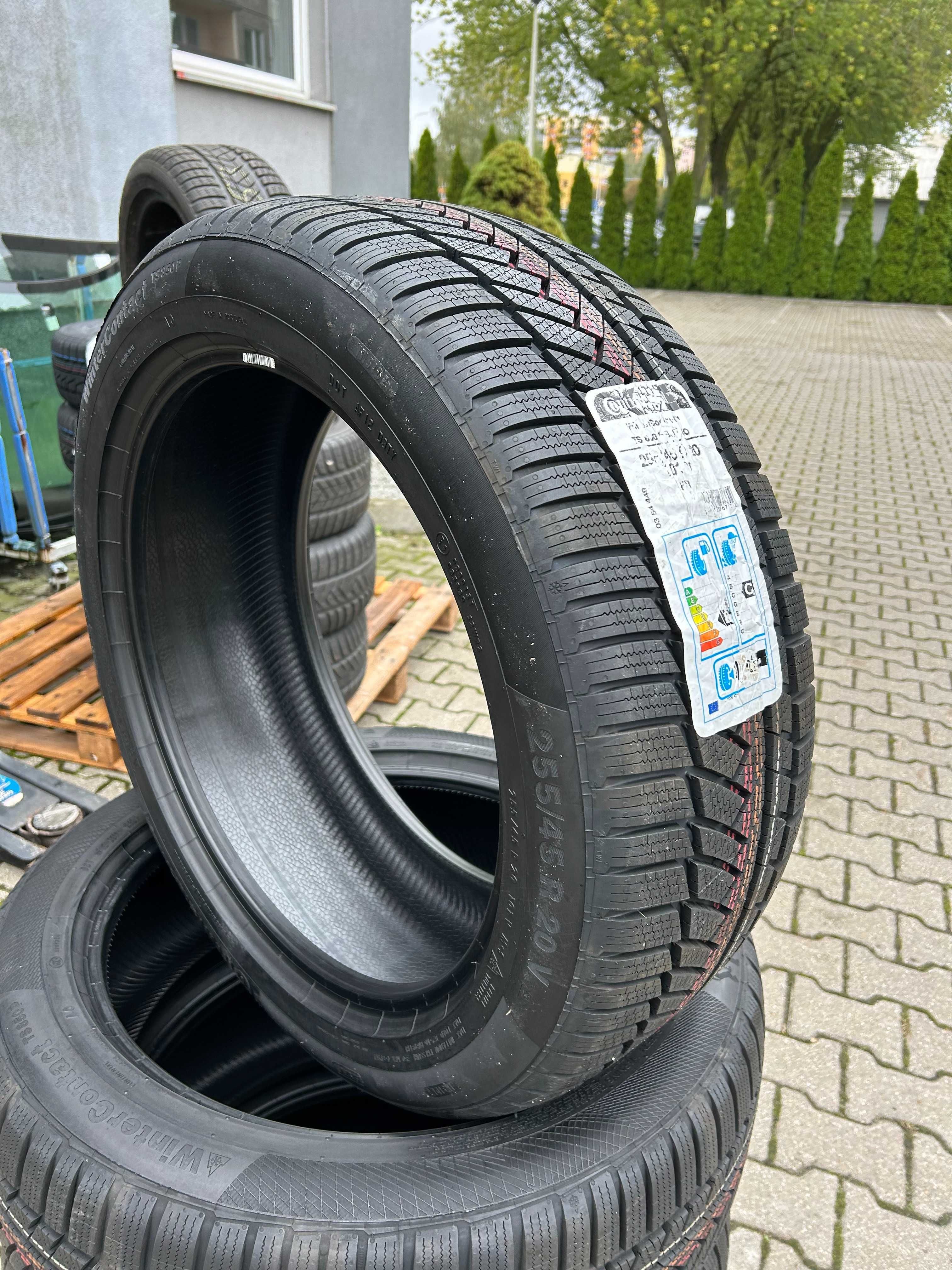 4x 255/45R20 Continental Winter Contact TS850P 101V FR Rant 2021r.