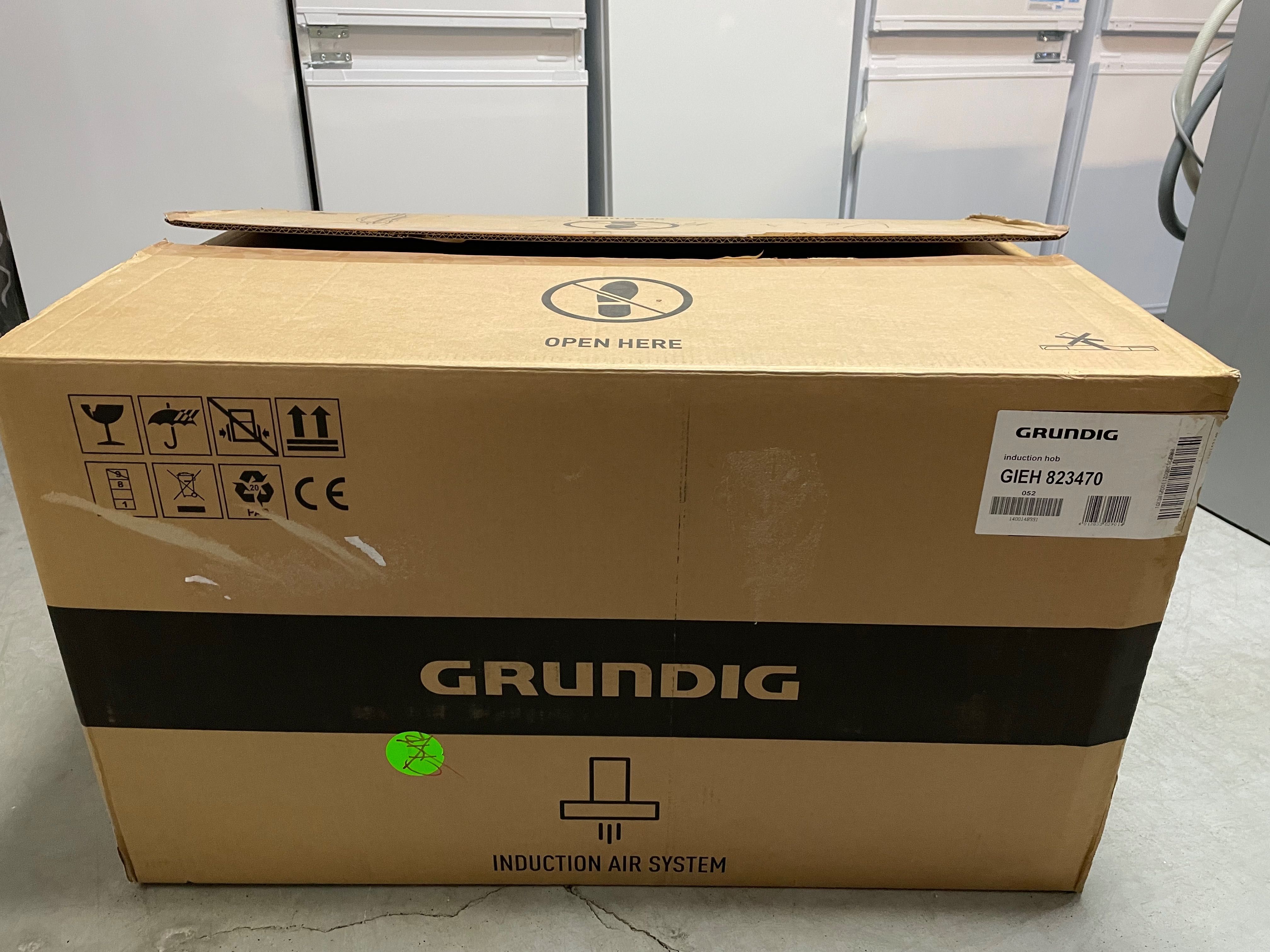 Płyta indukcyjna zintegrowana z okapem Grundig GIEH 823470