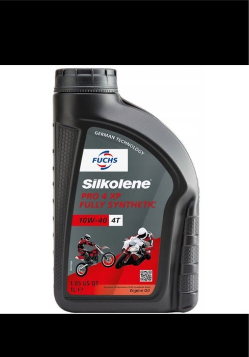Olej Silkolene 10w40 Fuchs moto