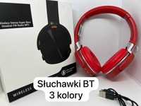 Słuchawki bluetooth nauszne BT 950 - SD MP3 RADIO - 3 kolory
