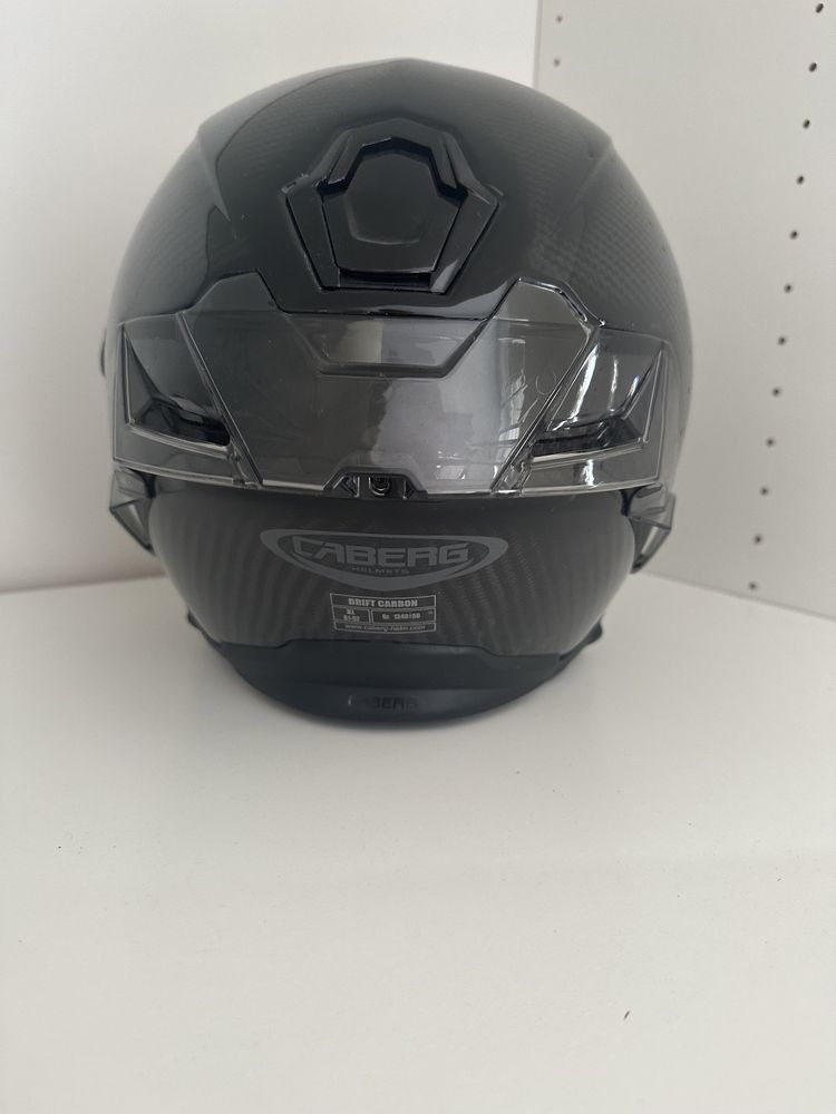 Kask CABERG + rękawice motorocyklowe