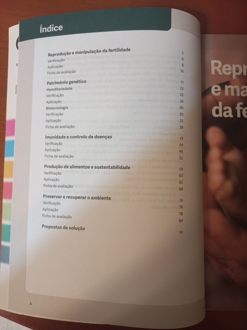 Caderno de atividades biologia 12° ano