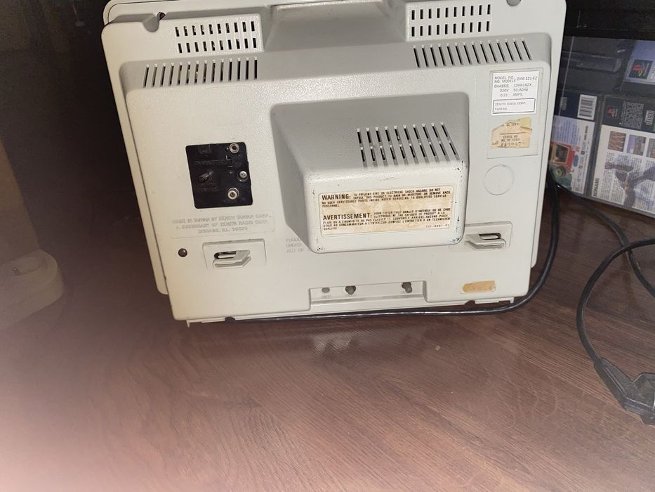 Monitor Zenith 12 cali zielony, green, ZVM-121 plus kabel Amiga, Atari