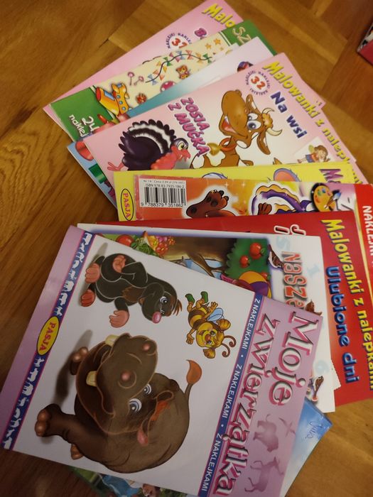 Gry puzzle rybki książeczki malowanki zagadki czu czu