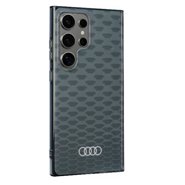 Audi IML Stitching Pattern MagSafe Case S24 Ultra S928 szary/grey