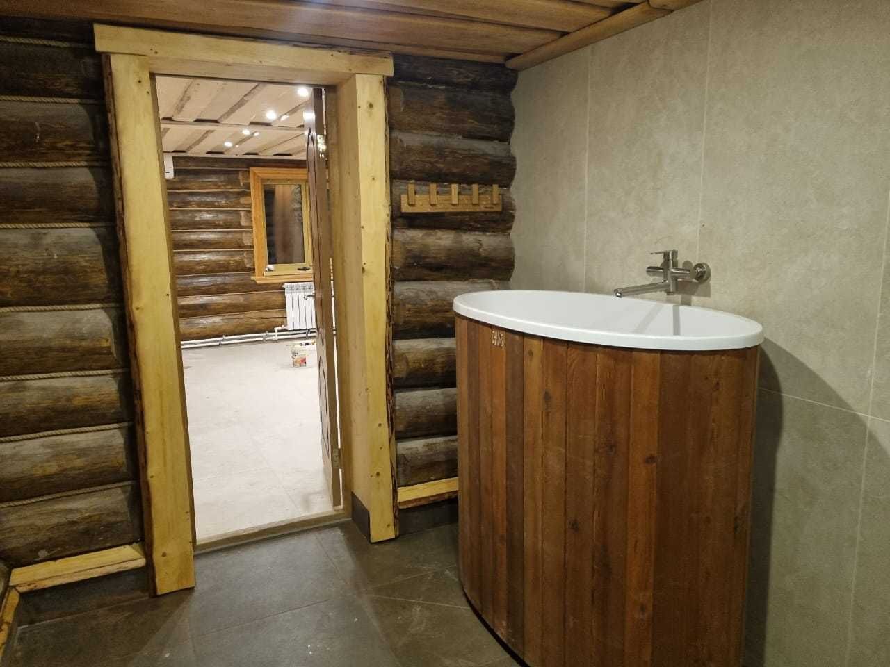 Balia ogrodowa dla 1-2 osób z piecem i bez podgrzewania Jacuzzi beczka