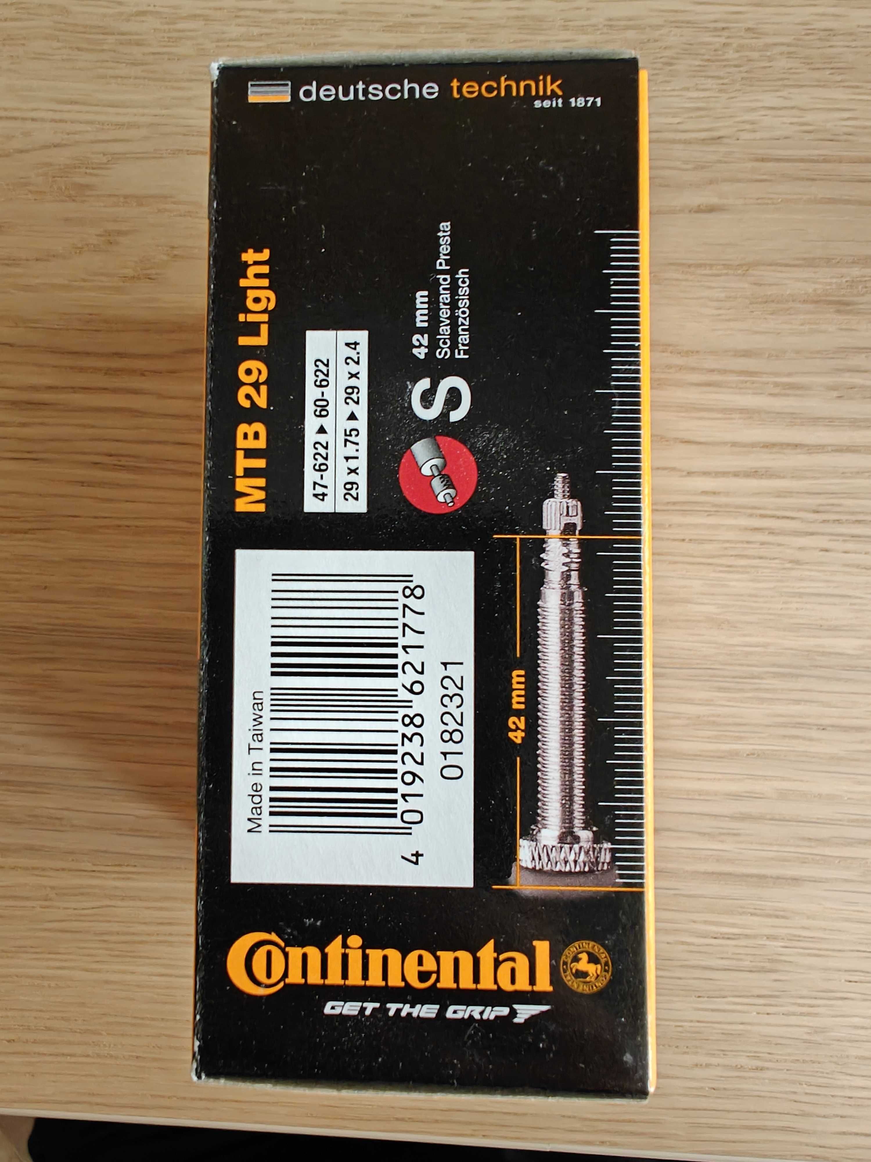 Dętka Continental MTB 29 Light wentyl Presta 42 mm