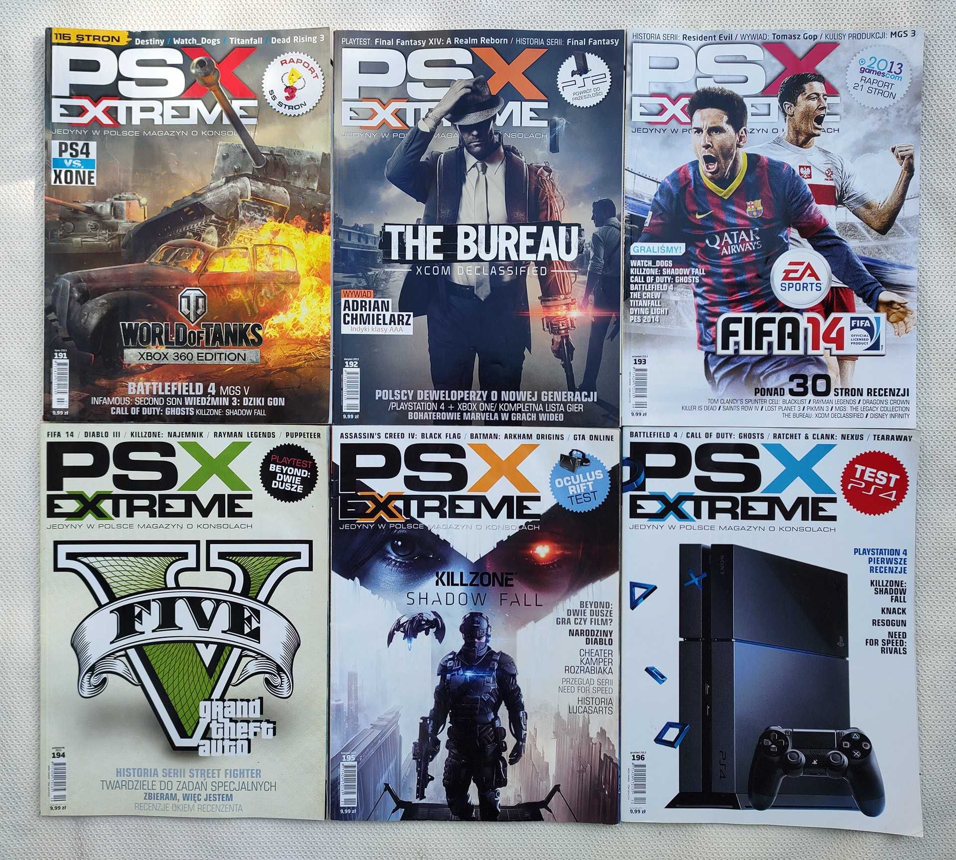 PSX Extreme cały rocznik 2013 - 12 numerów