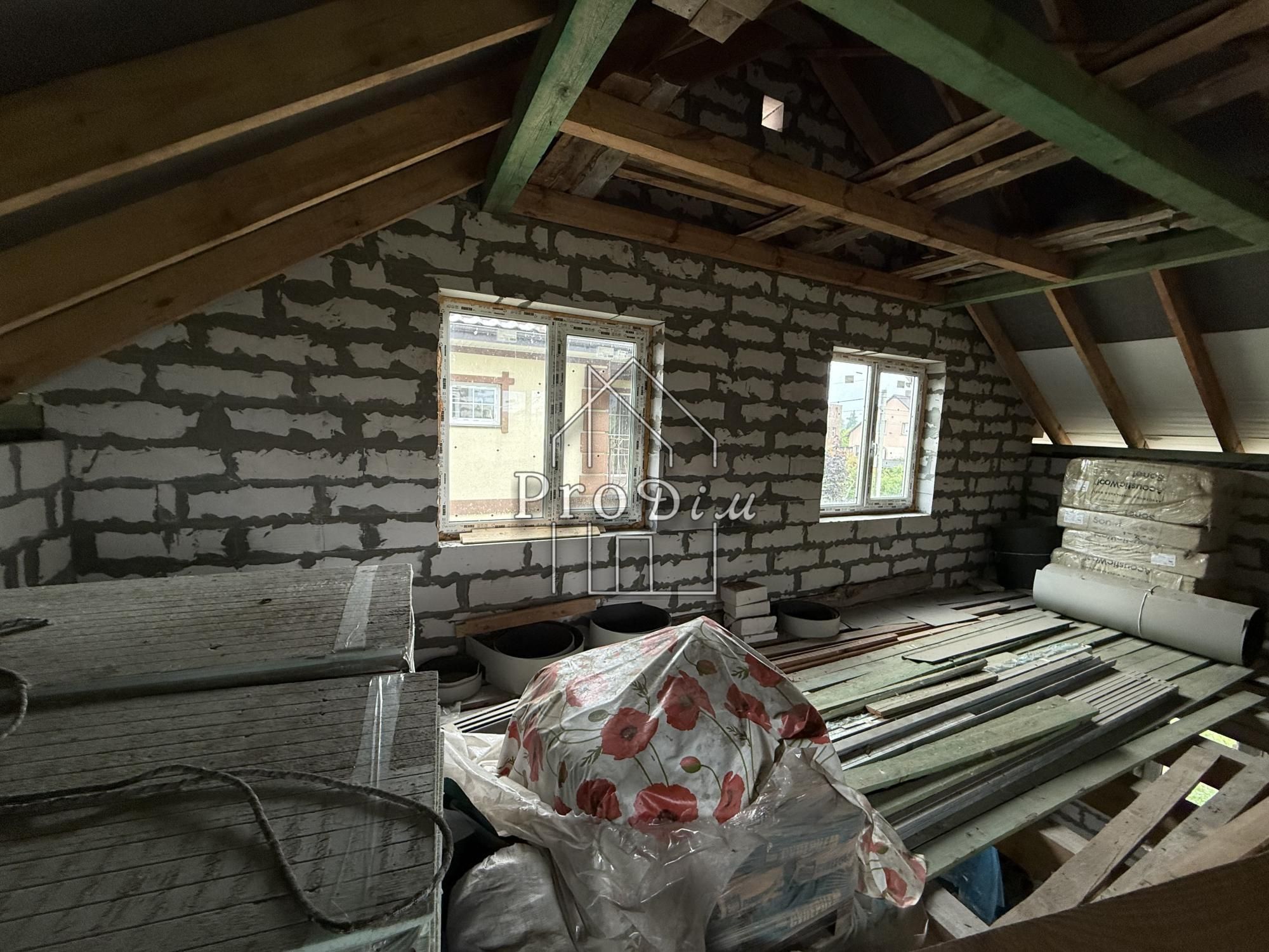 Продажу будинку, Глеваха, Вул. Фастівська 120 кв.м.Недобудова