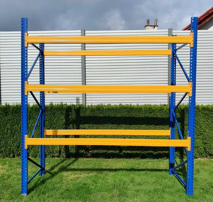 Regały paletowe magazynowe Jungheinrich MPB, Regał magazynowy paletowy