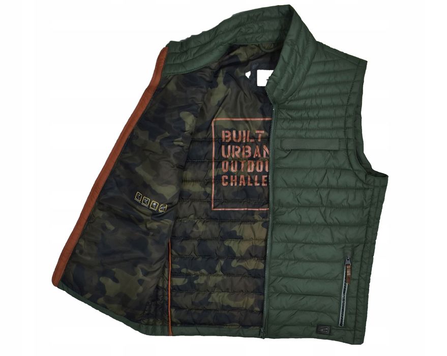 Camel Active Ocieplana Pikowana Kamizelka Męska 48