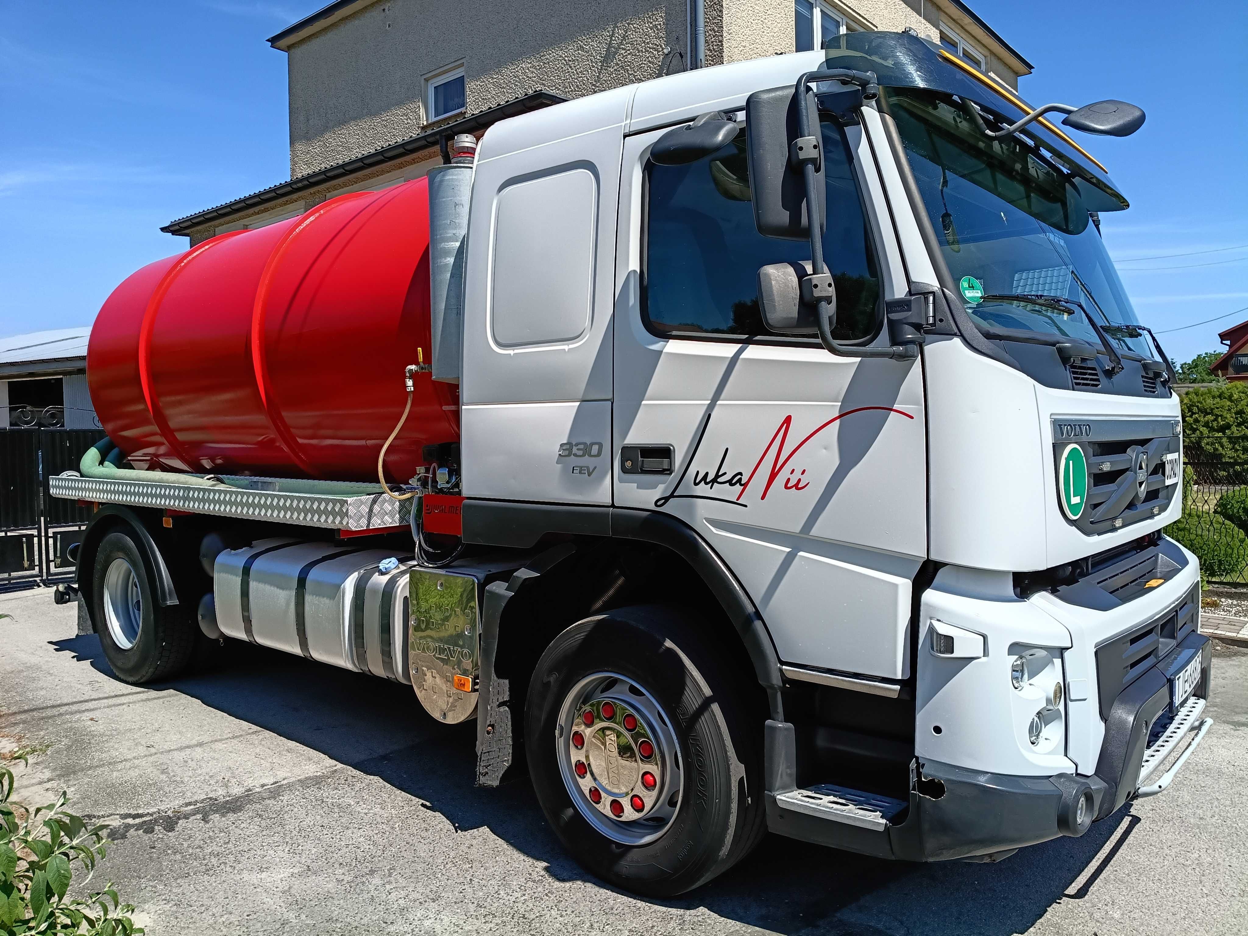 Volvo FMX beczka asenizacyjna SPECJALNY