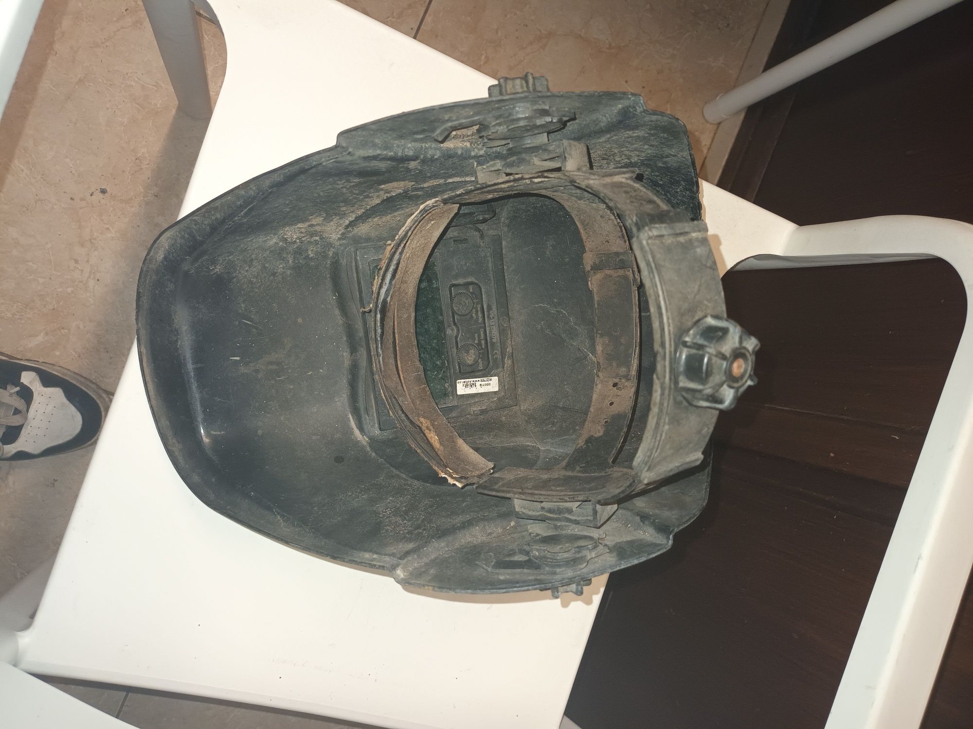 Capacete de soldador