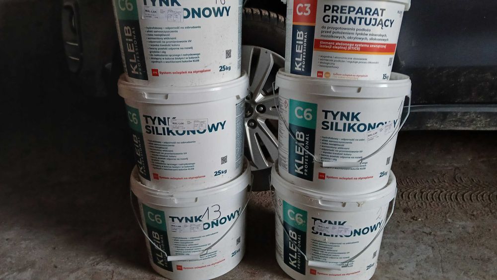 Tynk silikonowy Kleib C6 kolor peru 049