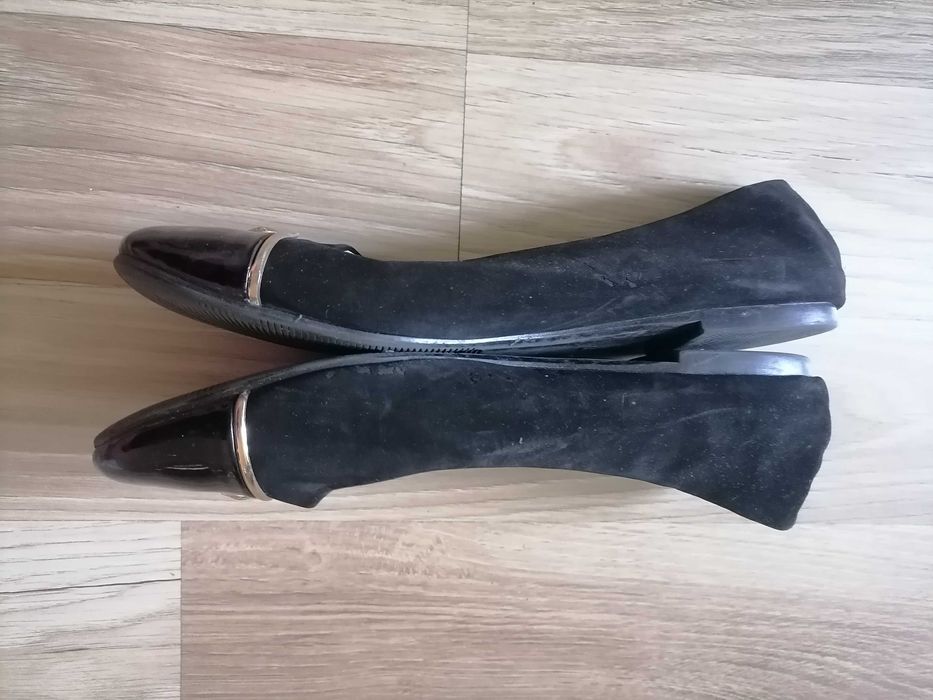 Czarne baleriny 40