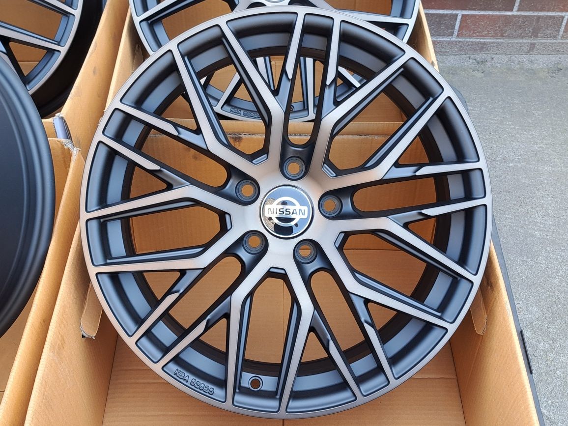 Alufelgi 18 5x114,3 NISSAN Juke Qashqai Pulsar Leaf Primera RS4 BE