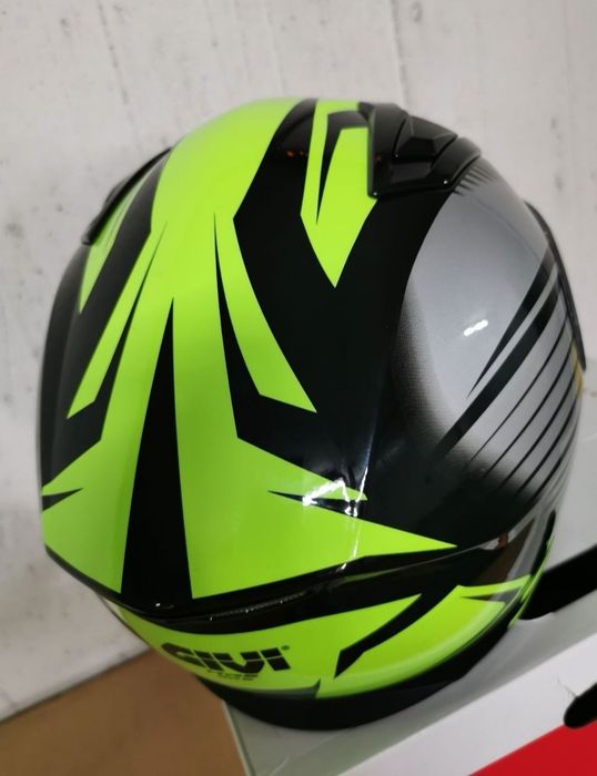 Capacete Integral Givi 50.6 Stoccarda Neon( NOVOS )