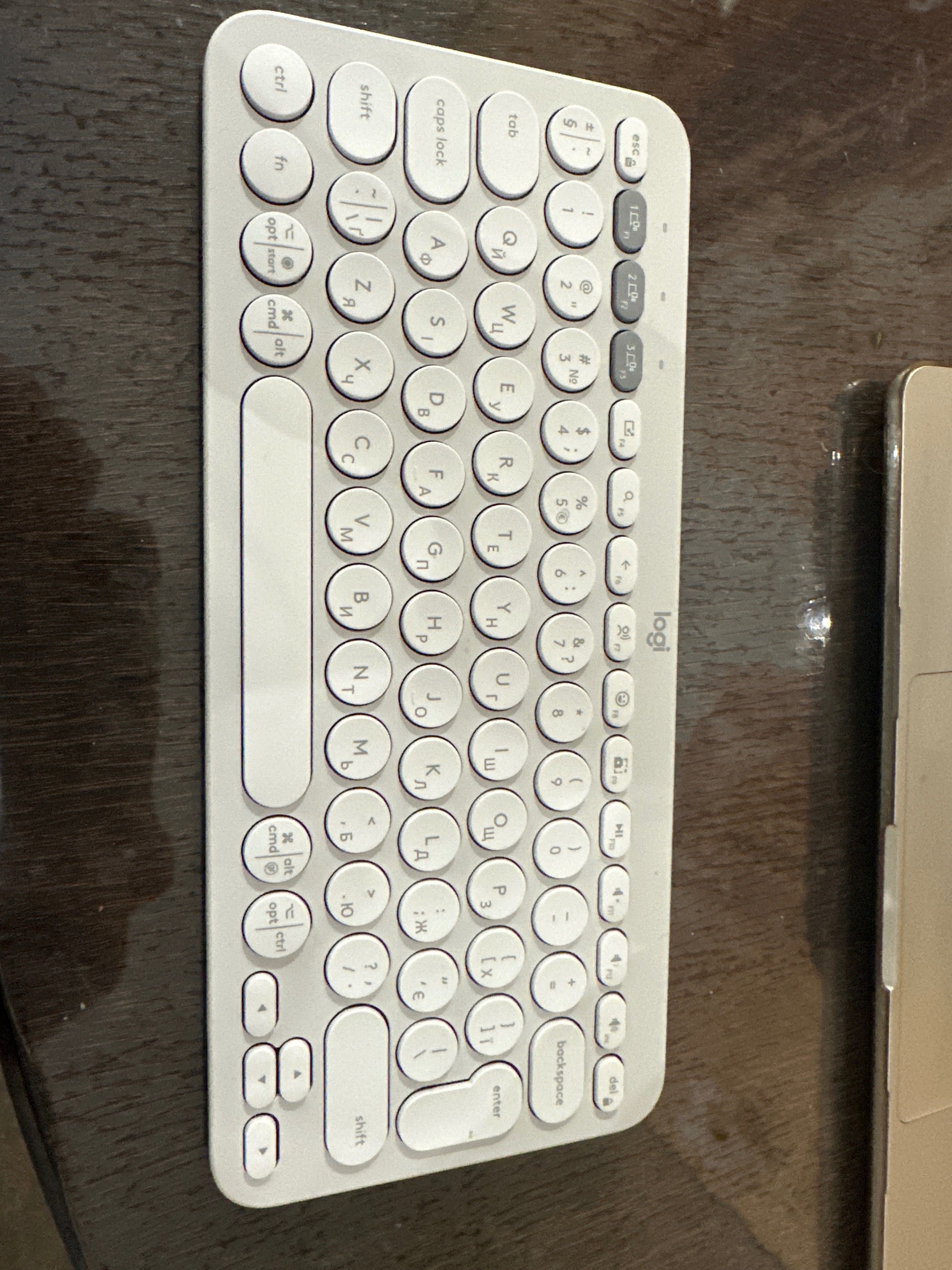 Беспроводная клавиатура Logitech Pebble Keys 2 K380s Bluetooth
