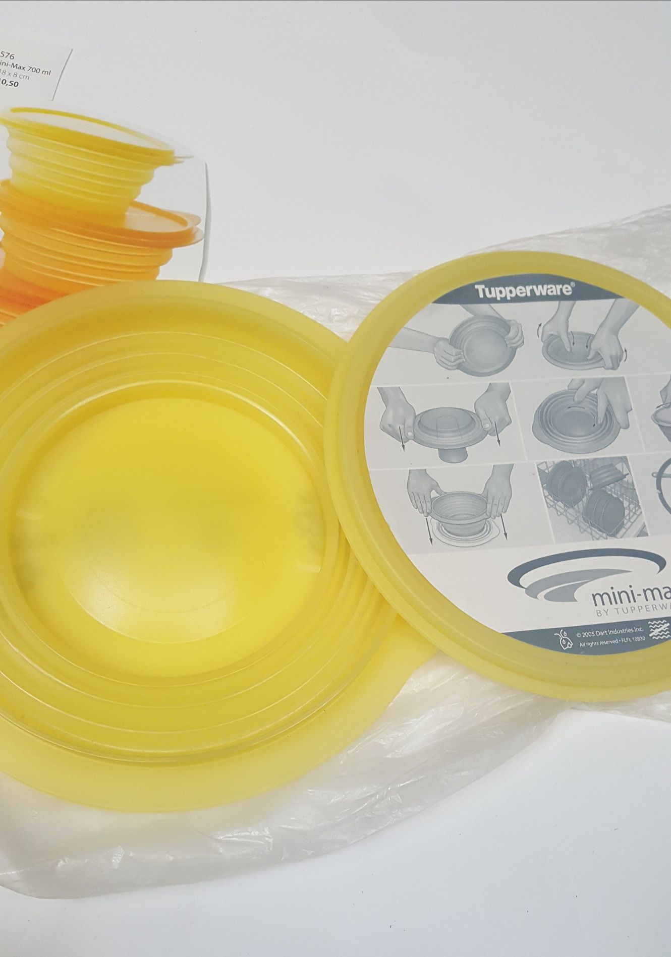 Mini-Max 700 ml Tupperware Novo