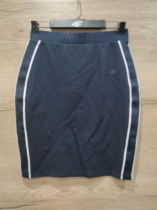 Spódnica ołówkowa mini damska 4F rozmiar S granatowa