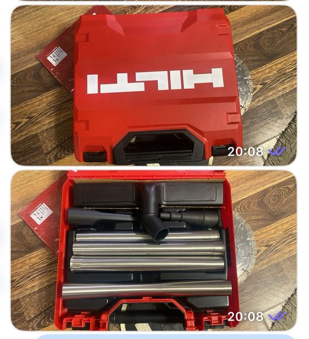 Hilti VC 40 m/l-2025  пилисоси + трубки