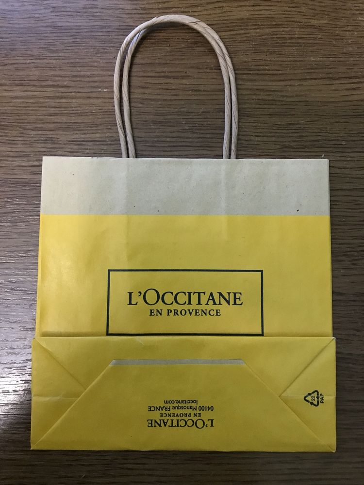 Пакет Loccitane