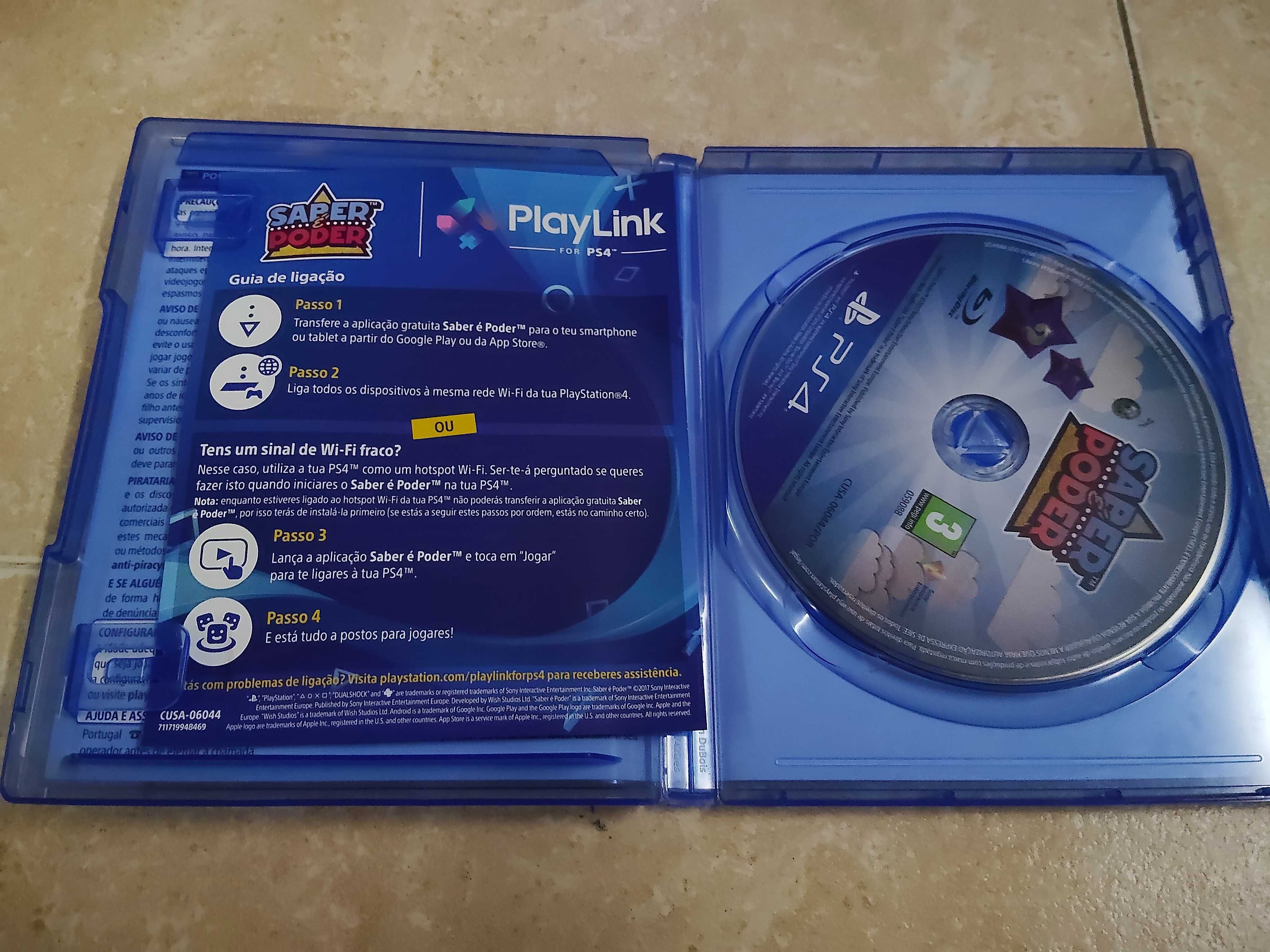 Saber é poder PS4