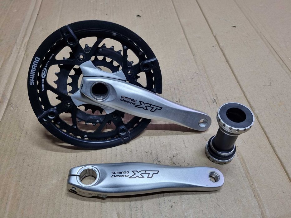 Mechanizm korbowy Deore XT m760, 175