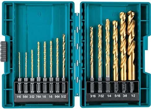 Набор сверл Makita B-65399 Impact Gold 14 Pc. Titanium Drill Bit Set