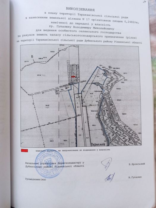 Продам земельну ділянку