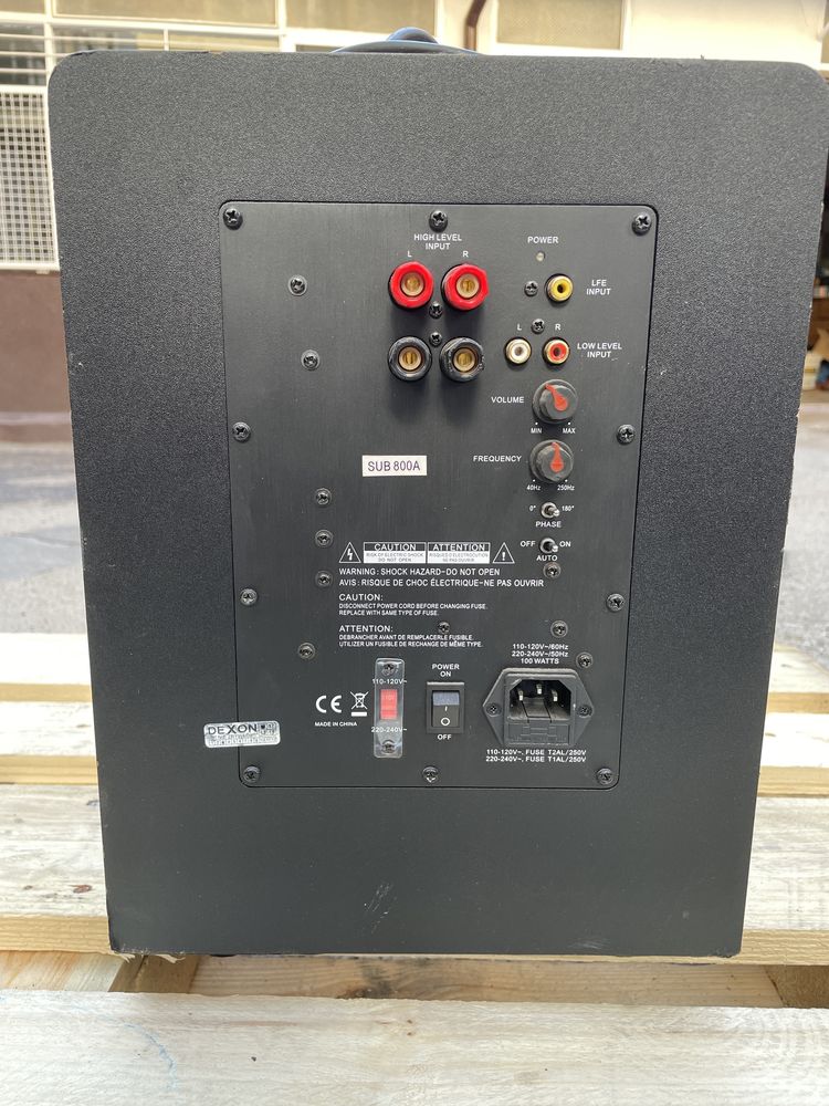 Dexon sub 800A subwoofer