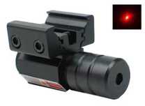 Mira Laser Vermelha Tática para Pistolas Rifles e Airsoft Precisão NOV